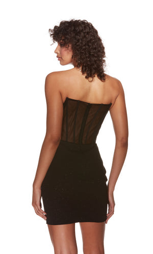 UNK-4819. Short, Off The Shoulder, Straight image 3