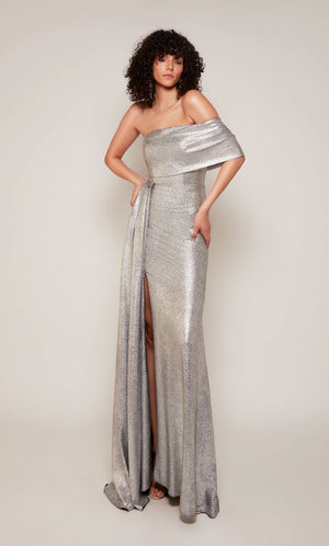 UNK-27663. Long, Off The Shoulder, Straight image 10