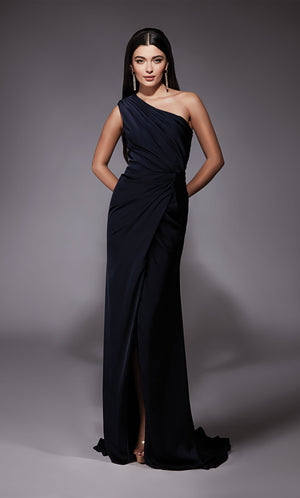 UNK-27697. Long, One Shoulder, Straight, Closed Back image 6
