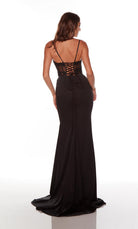 UNK-61456. Long, Sweetheart Neckline, Fit N Flare image 1