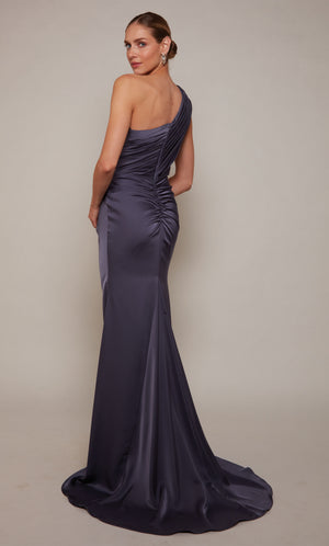 UNK-27697. Long, One Shoulder, Straight, Closed Back image 3