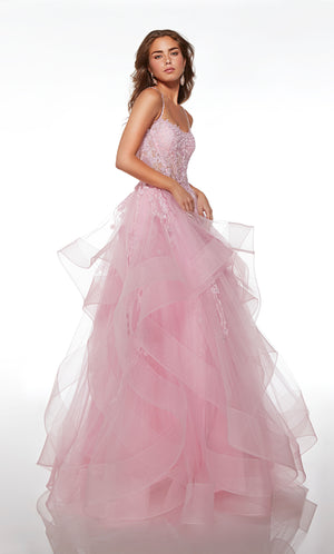 UNK-61094. Corset Dress, Sweetheart Neckline, Ballgown image 16