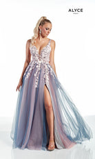 UNK-60894. Long, Plunging Neckline, A-line image 9