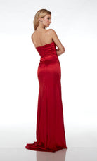 UNK-61571. Long, Off The Shoulder Neckline, Fit N Flare image 15