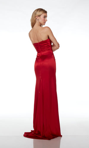 UNK-61571. Long, Off The Shoulder Neckline, Fit N Flare image 15
