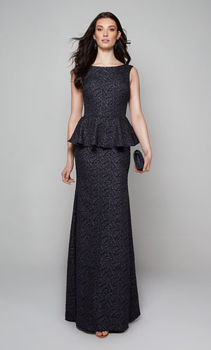 UNK-27579. Long, Scoop Neck, Straight, Closed Back image 2