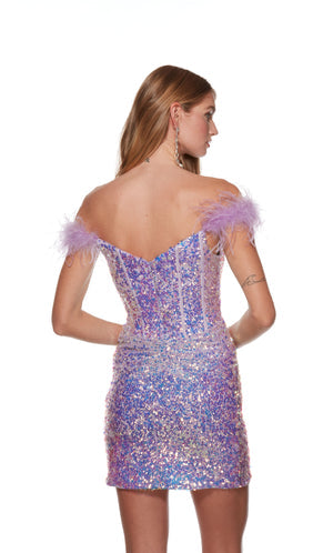 UNK-4768. Short, Off The Shoulder, Straight image 8