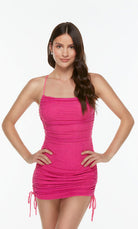 UNK-4571. Short, Square Neckline, Straight image 3