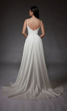 UNK-7095. Long, Sweetheart Neckline, A-line image 1