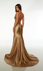 UNK-61674. Long, Plunging Neckline, Mermaid image 1