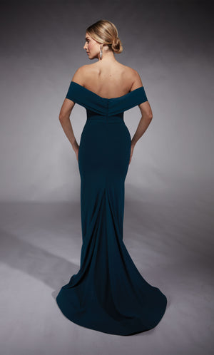UNK-27746. Long, Off The Shoulder, Straight image 1