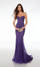 UNK-61579. Long, Sweetheart Neckline, Mermaid image 6