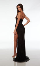 UNK-61717. Long, Strapless Neckline, Straight image 1