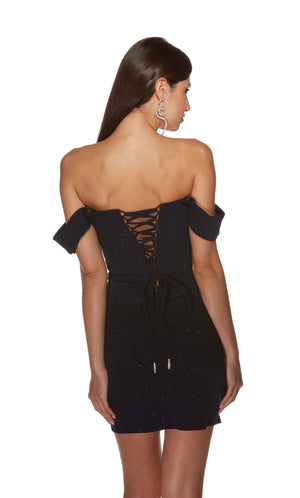 UNK-4818. Short, Off The Shoulder, Straight image 5
