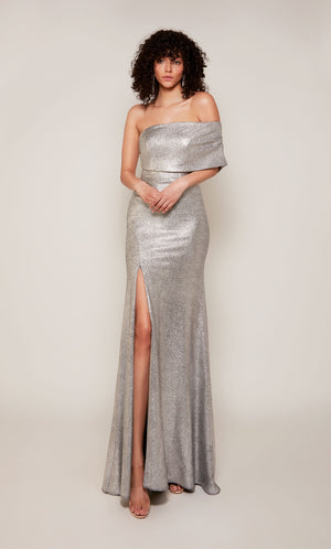 UNK-27663. Long, Off The Shoulder, Straight image 4
