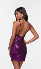 UNK-4532. Short, V-neck, Straight, V Shaped Back image 4