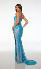 UNK-61625. Long, Square Plunging Neckline, Straight image 2