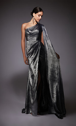 UNK-27753. Long, One Shoulder, Straight, Closed Back image 0