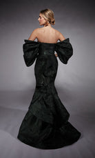 UNK-27747. Long, Off The Shoulder, Mermaid, Closed Back image 1
