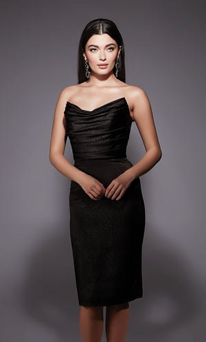 UNK-70059. Short, Strapless, Straight, Closed Back image 2