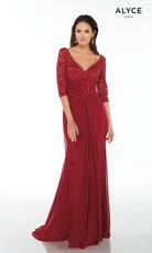 UNK-27234. Long, V-Neck, Straight, V Shaped Back image 0