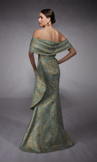 UNK-27750. Long, Off The Shoulder, Fit N Flare image 1