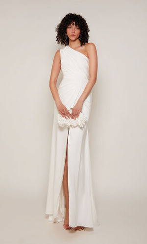 UNK-27697. Long, One Shoulder, Straight, Closed Back image 4