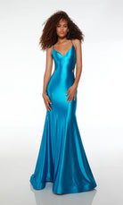 UNK-61674. Long, Plunging Neckline, Mermaid image 8