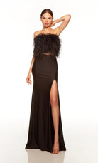 UNK-61458. Long, Strapless, Straight, Closed Back image 2