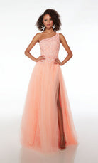 UNK-61624. Long, One Shoulder, Medium Fullness image 0