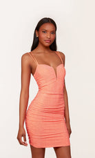 UNK-4742. Short, Sweetheart Neckline, Straight image 3