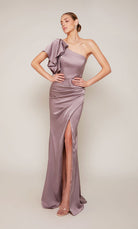 UNK-27656. Long, One Shoulder, Straight, Closed Back image 2