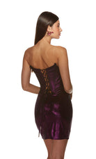 UNK-4844. Short, Off The Shoulder, Straight image 9