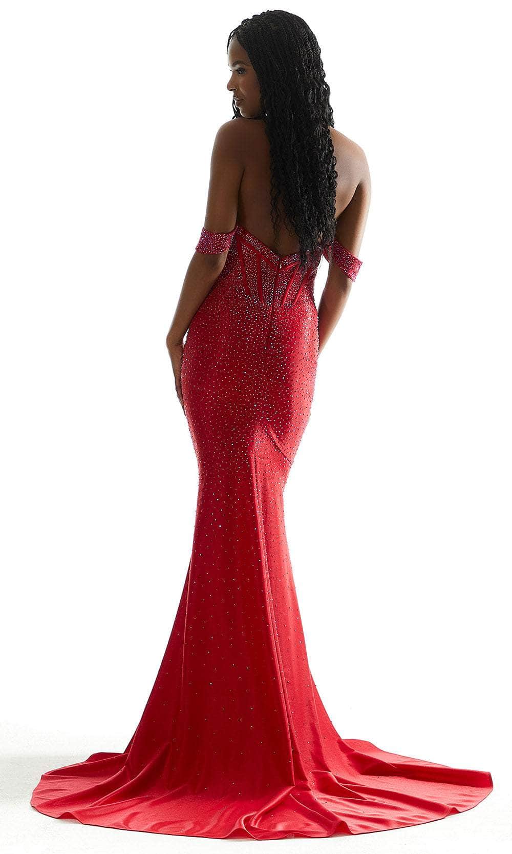 morilee red prom dress Morilee prom dress 47056