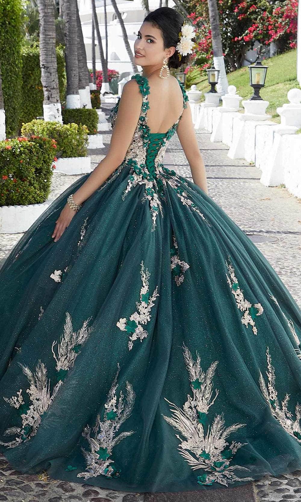 mori lee emerald green dress Morilee 49073 Dress